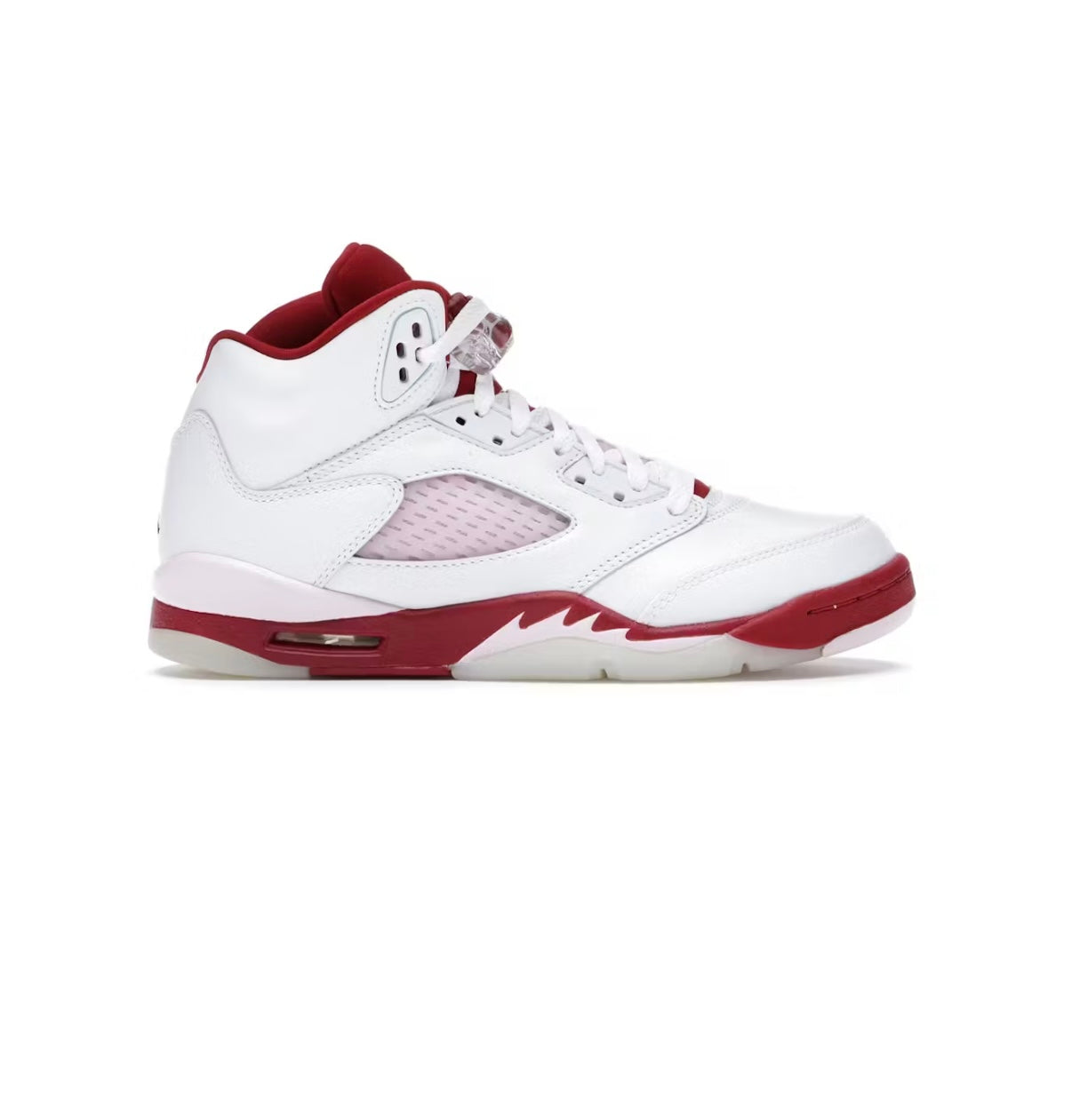Jordan 5 White Pink Red
