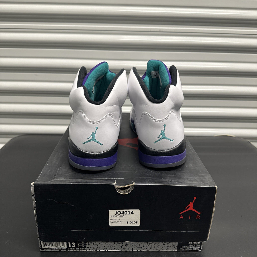 Size 13 - Jordan 5 Retro Grape (2013)