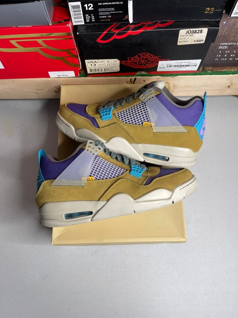 Jordan 4 Retro SP 30th Anniversary Union Desert Moss
