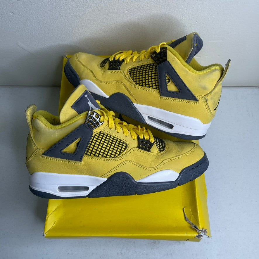 Size 9.5 - Jordan 4 Retro Lightning (2021)