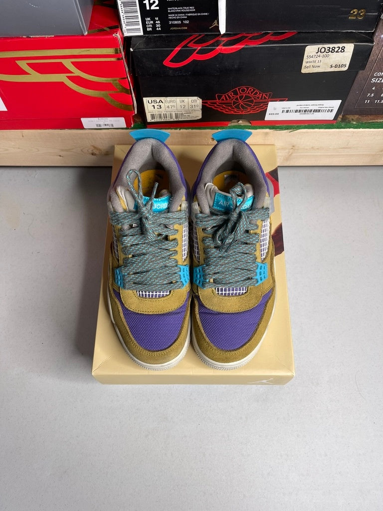 Jordan 4 Retro SP 30th Anniversary Union Desert Moss