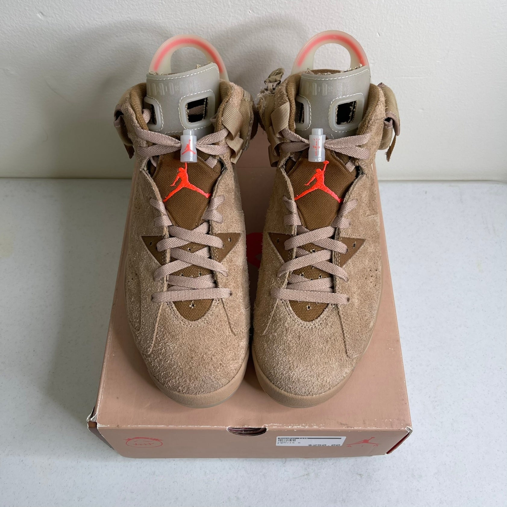Size 9 - Jordan 6 Retro Travis Scott British Khaki