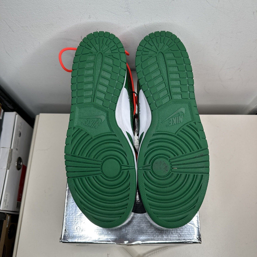 Size 11.5 - Nike Dunk Low Off-White Pine Green
