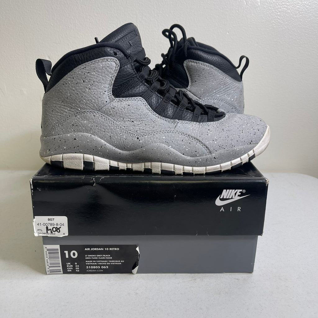 Jordan 10 Retro Light Smoke Grey