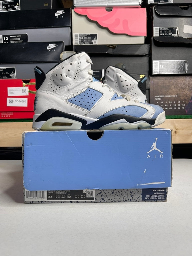 Jordan 6 Retro UNC White
