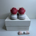 Alexander McQueen Pink Suede Sneaker