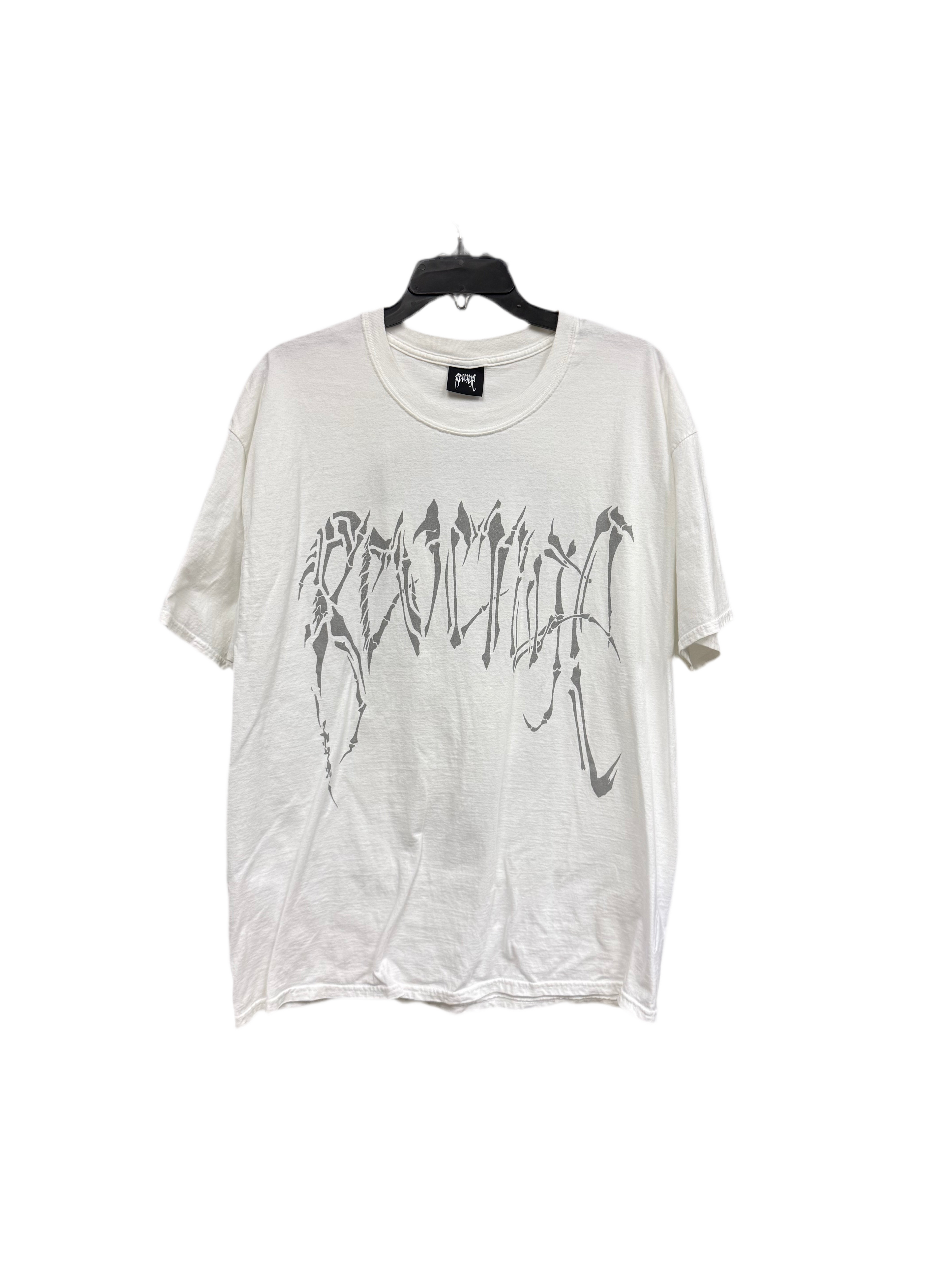Revenge Skull Tee White