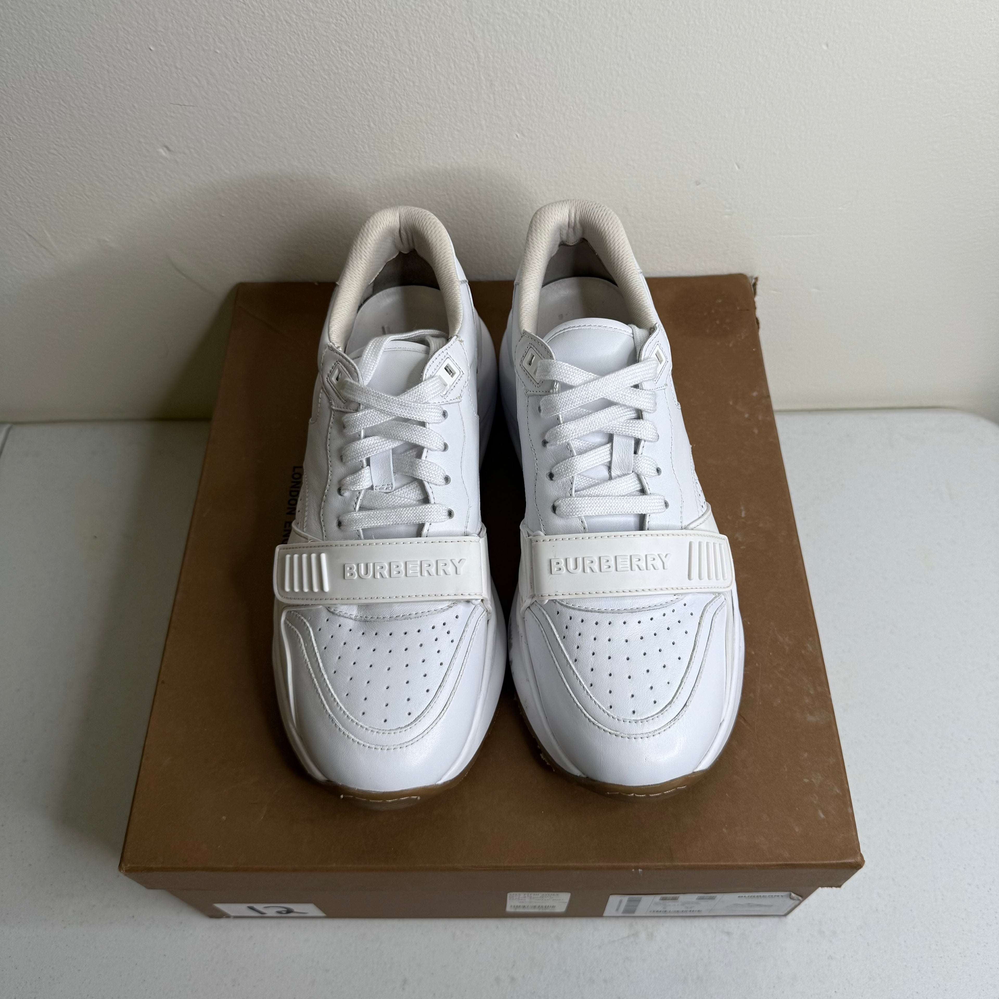 Burberry Ramsey White Gum