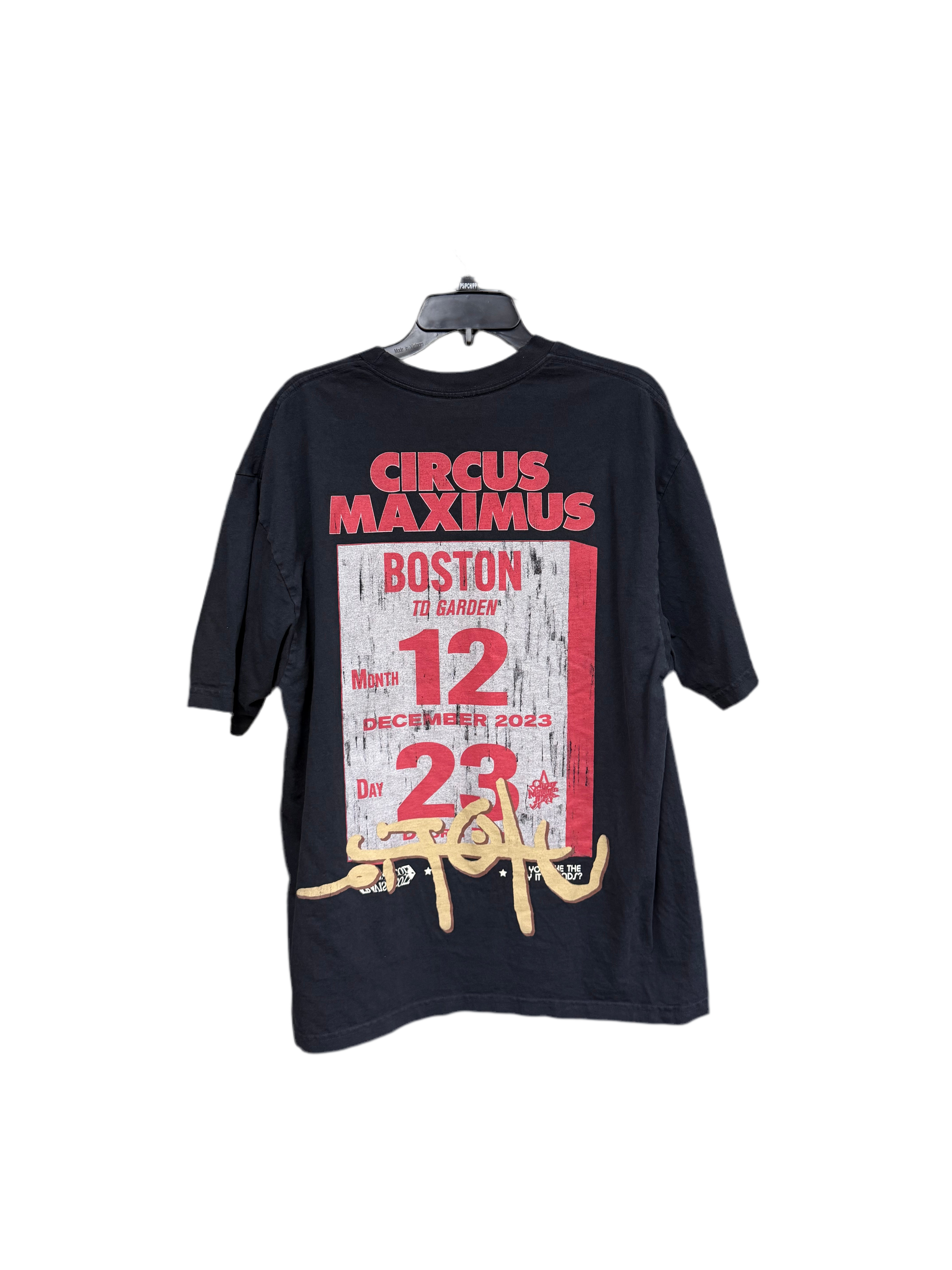 Travis Scott Utopia Tee Black