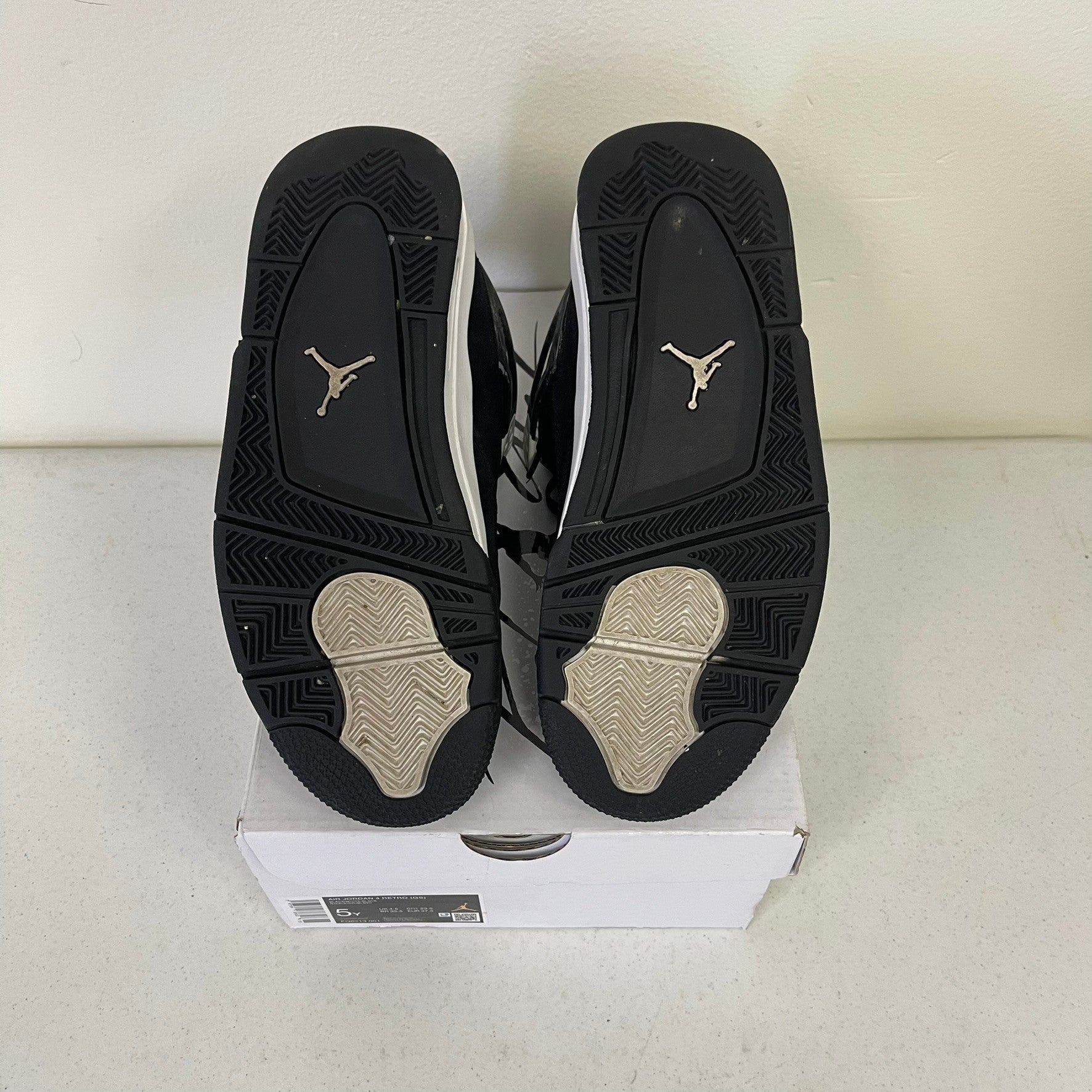 Jordan 4 Retro White Thunder (GS)