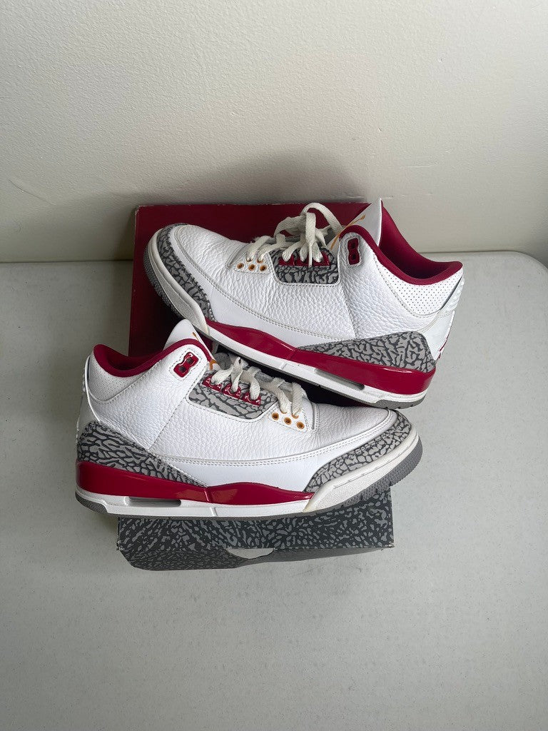 Jordan 3 Retro Cardinal Red