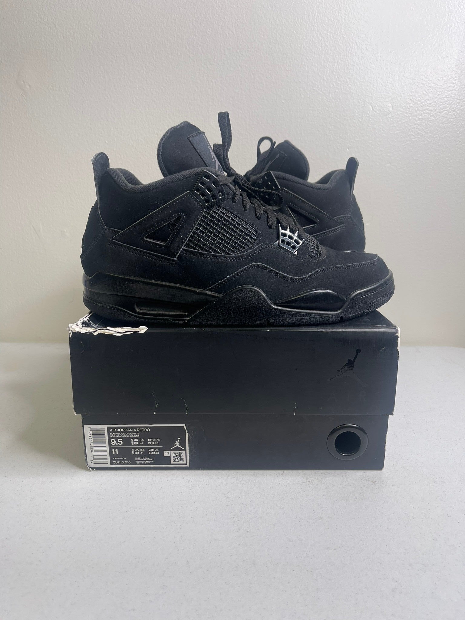 Jordan 4 Retro Black Cat (2020)