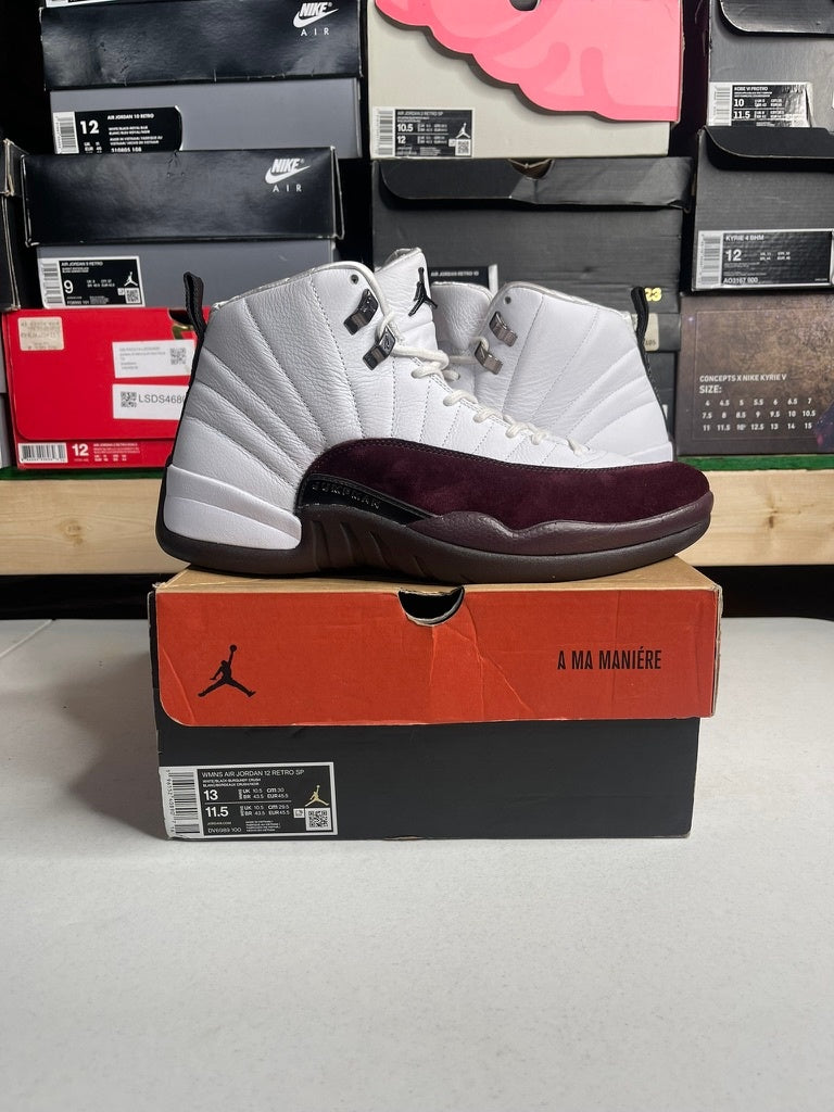 Jordan 12 Retro SP A Ma Maniére White (Women's)
