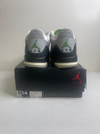 Size 14 - Jordan 3 Retro Chlorophyll
