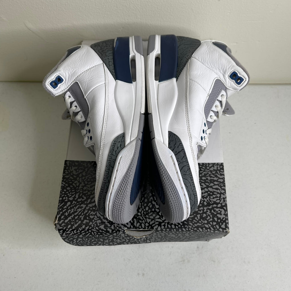 Size 10 - Jordan 3 Retro Midnight Navy