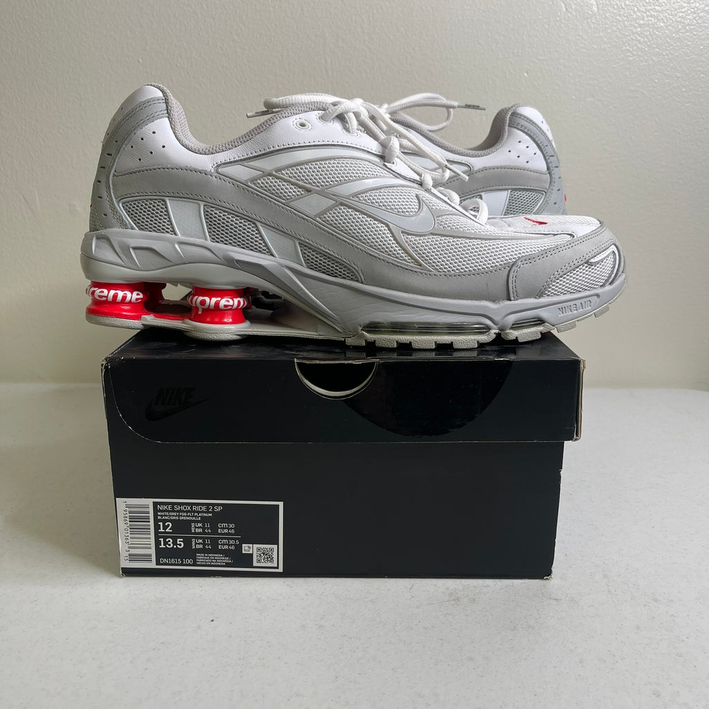 Nike Shox Ride 2 SP Supreme White