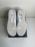 Size 11.5 - Nike Air Force 1 Low Supreme White