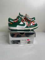 Size 9 - Nike Dunk Low Off-White Pine Green