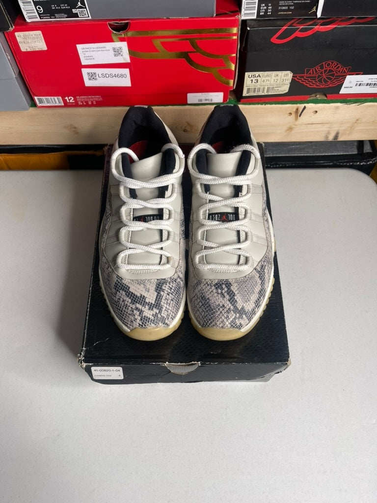 Jordan 11 Retro Low Snake Light Bone