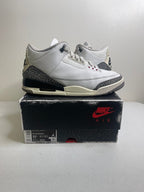 Size 11.5 - Jordan 3 Retro White Cement Reimagined
