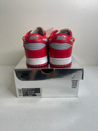 Size 11.5 - Nike Dunk Low Off-White University Red