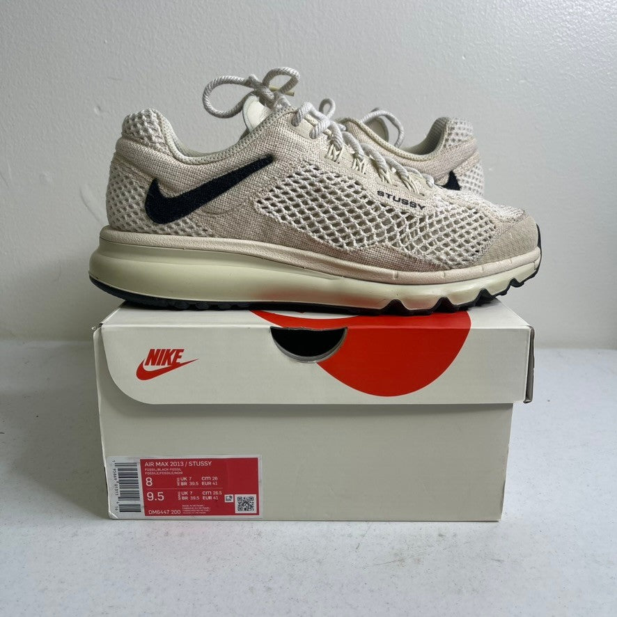 Size 8 - Nike Air Max 2013 Stussy Fossil