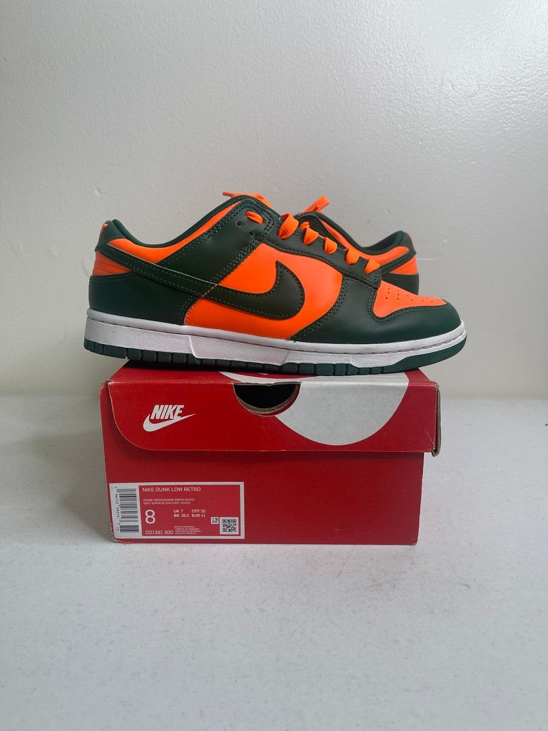 Nike Dunk Low Retro Miami Hurricanes