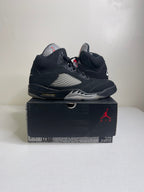 Size 12 - Jordan 5 Retro Black Metallic (2016)