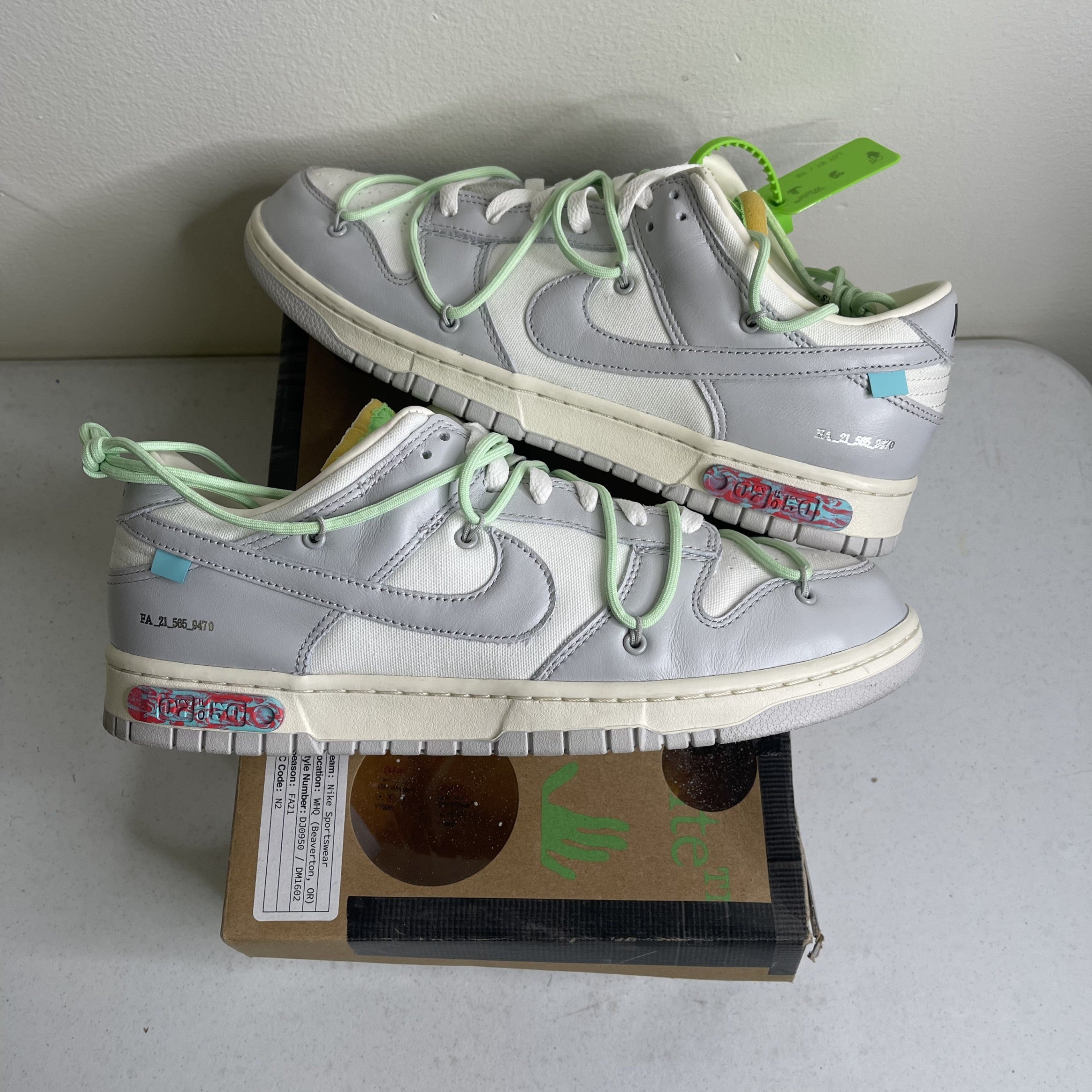Nike Dunk Low Off-White Lot 7