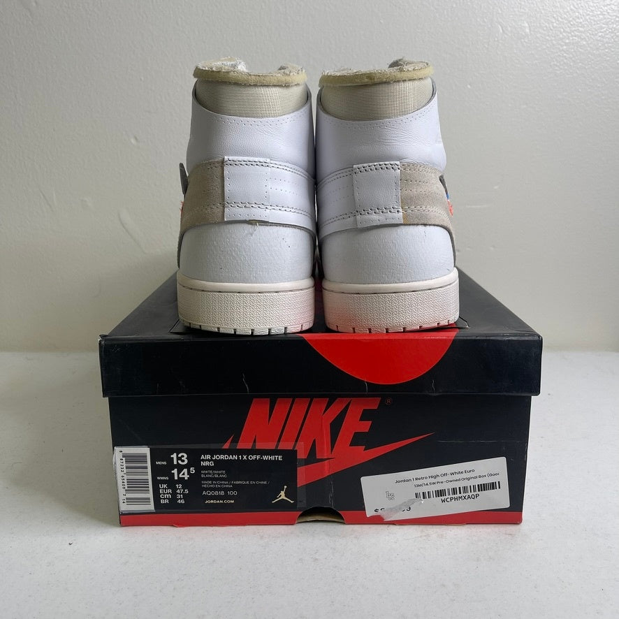 Jordan 1 Retro High Off-White Euro