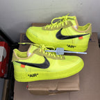 Size 9.5 - Nike Air Force 1 Low Off-White Volt