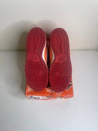 Size 9.5 - Nike Dunk High Varsity Red Orange Blaze