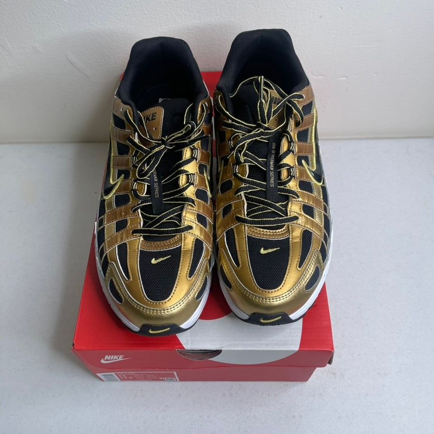 Nike P-6000 Metallic Gold Infinite Gold White Black