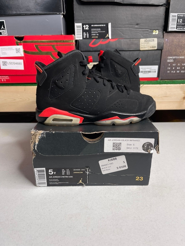 Jordan 6 Retro Black Infrared (2019) (GS)