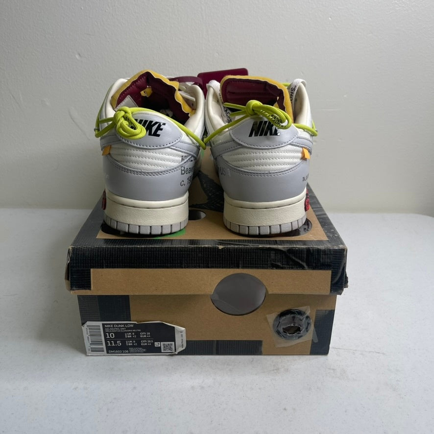 Nike Dunk Low Off-White Lot 8