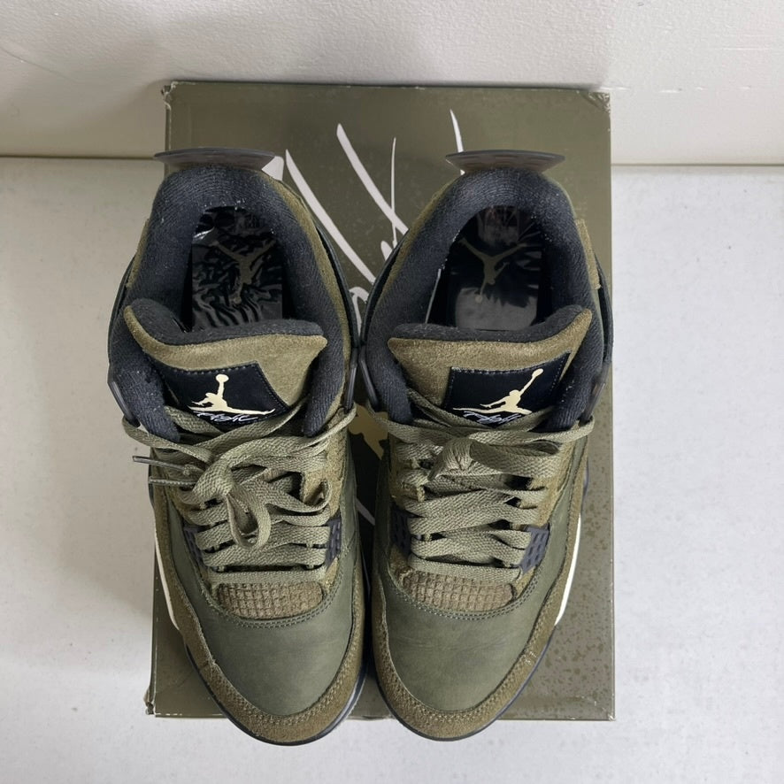 Size 9.5 - Jordan 4 Retro SE Craft Medium Olive