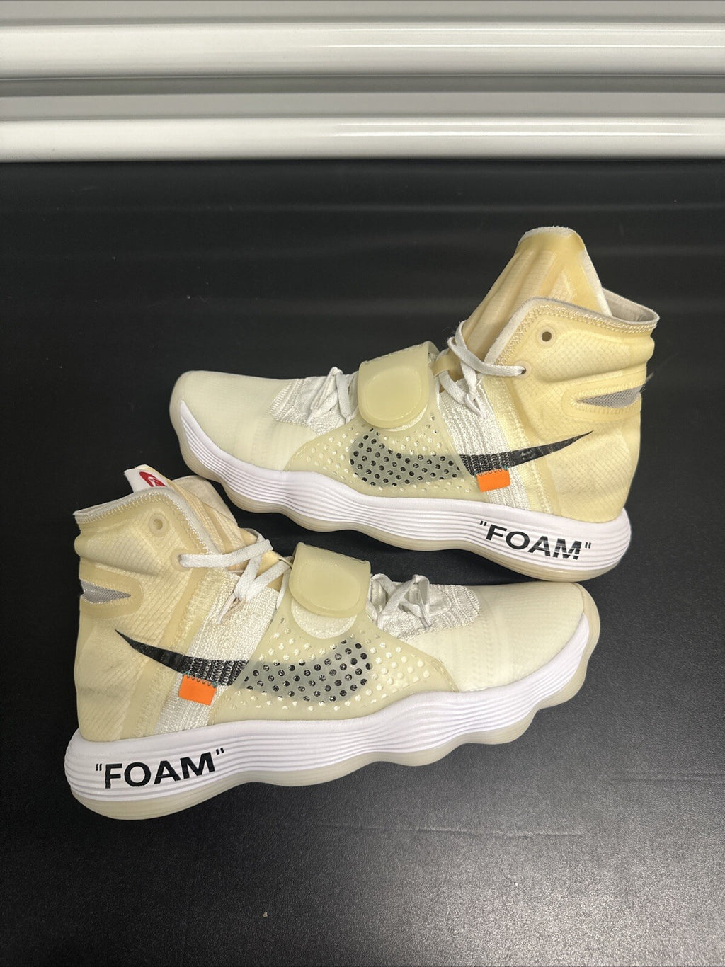 Size 10 - Nike React Hyperdunk 2017 Flyknit Off-White