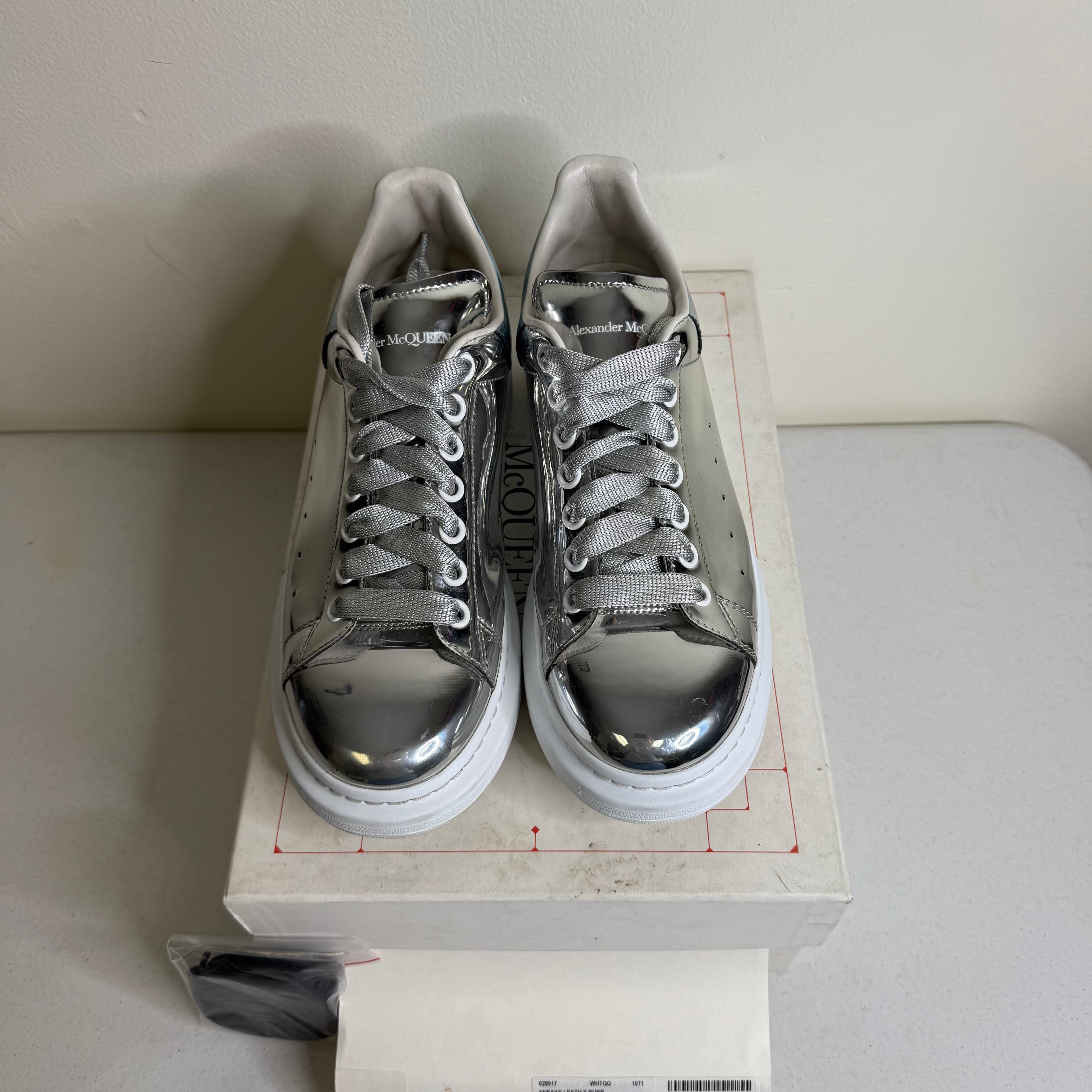 Alexander McQueen Silver Sneaker
