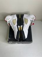 Size 11.5 - Jordan 5 Retro Fire Red Silver Tongue (2020)