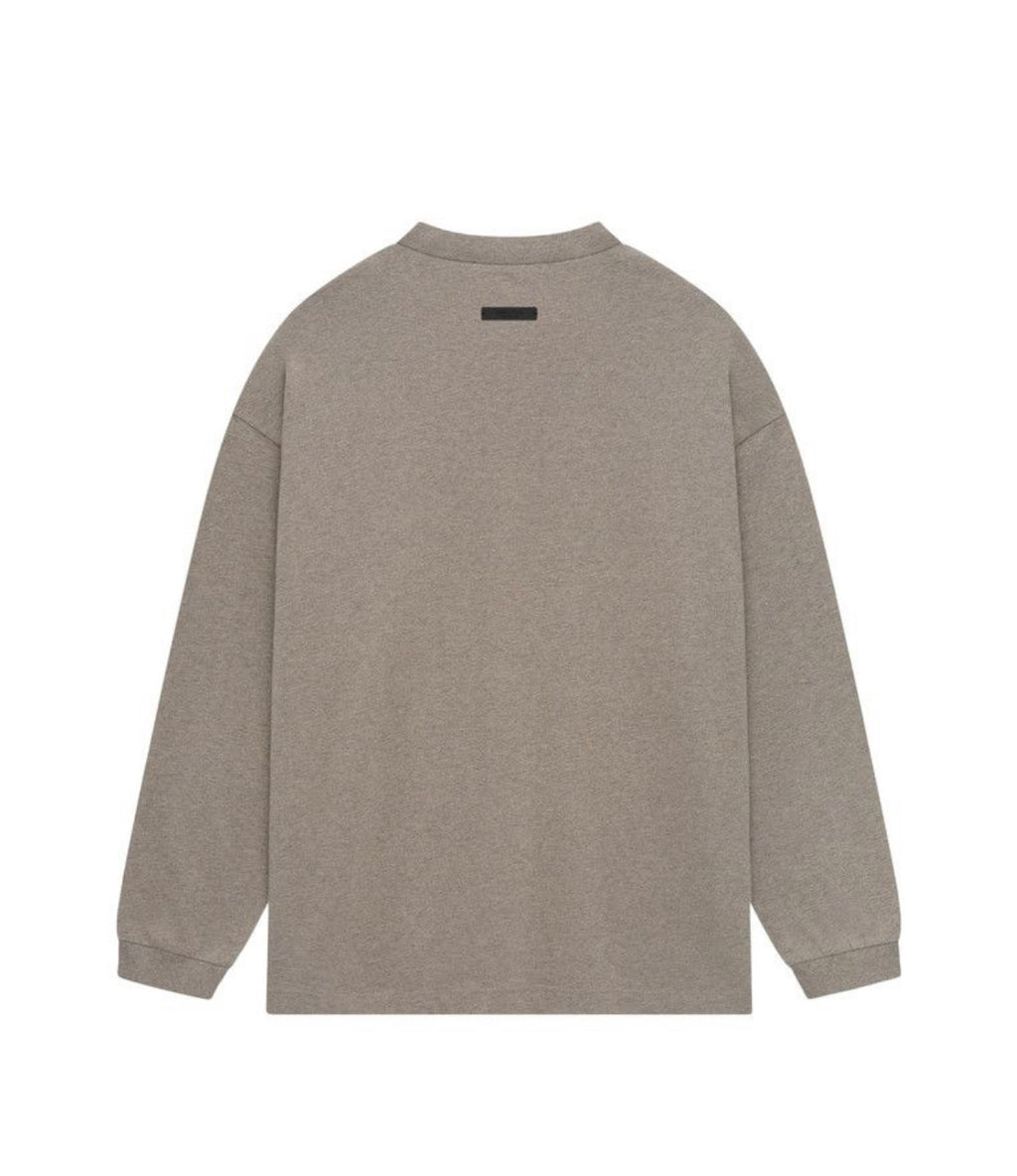 Essentials Fear of God Heather Grey Heavy Long Sleeve