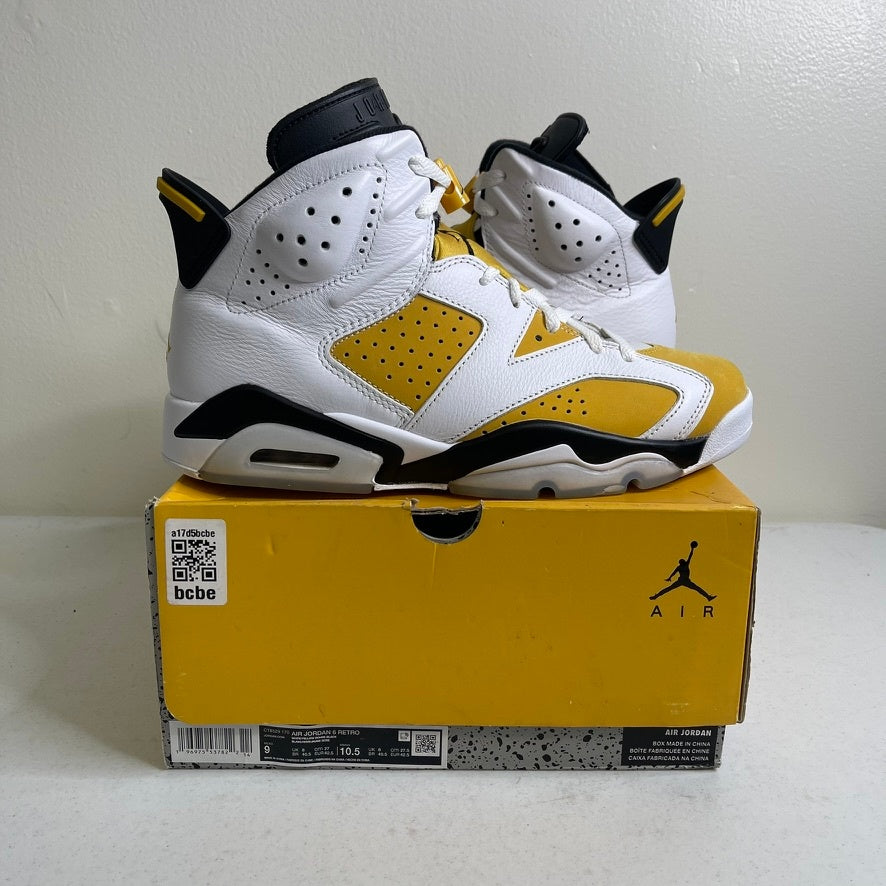 Size 9 - Jordan 6 Retro Yellow Ochre
