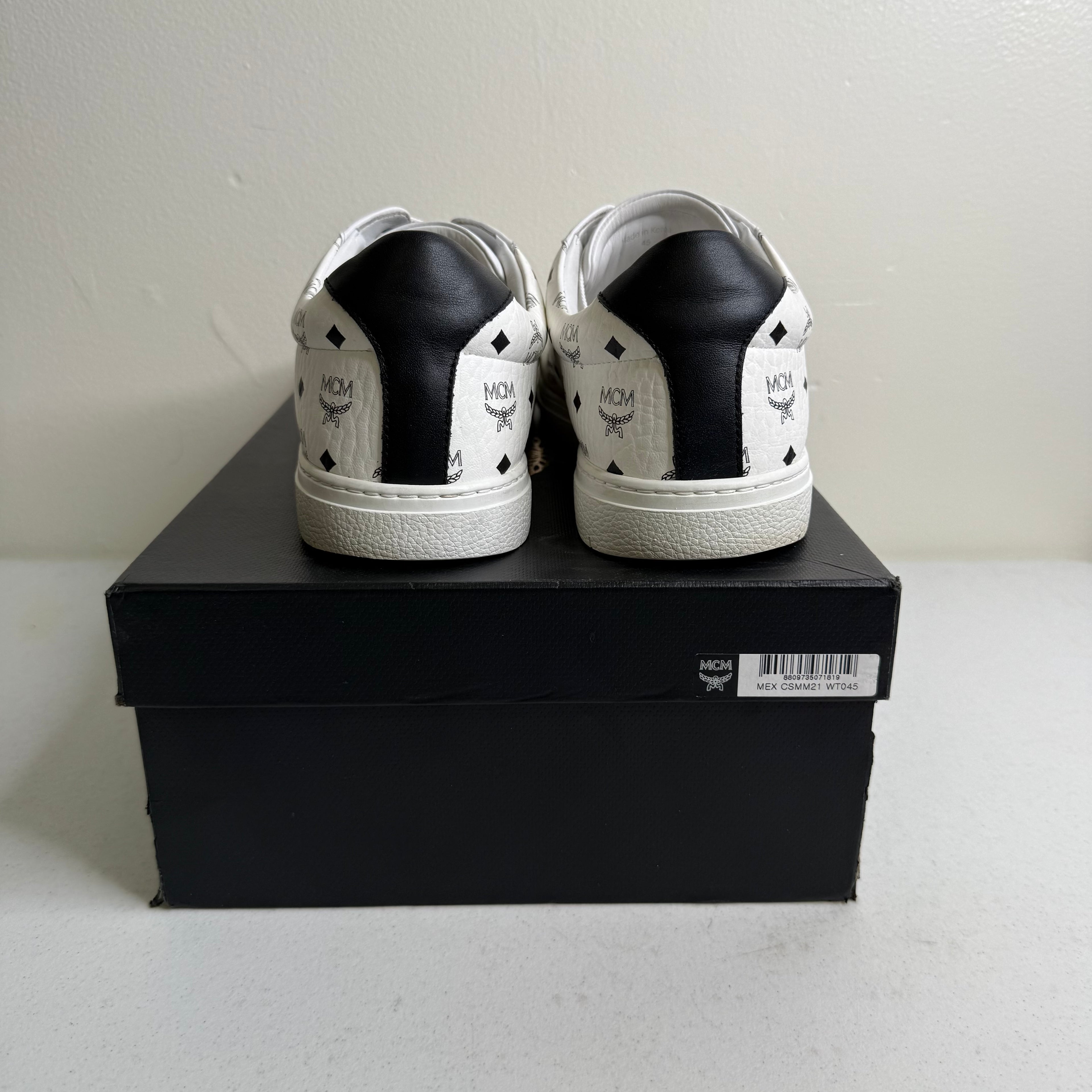 MCM Terrain Low Top White Black