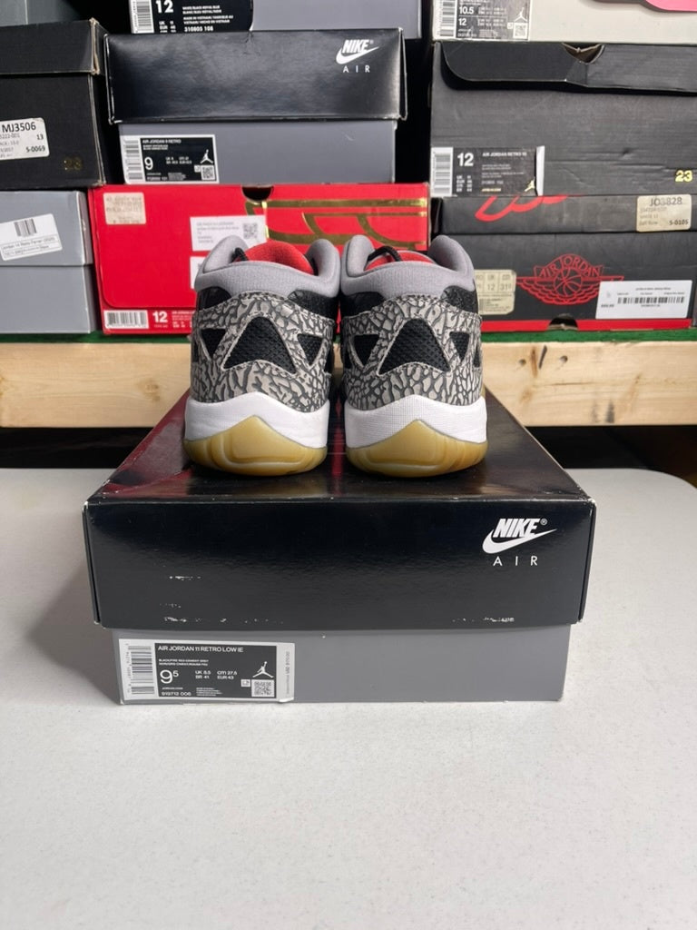Jordan 11 Retro Low IE Black Cement