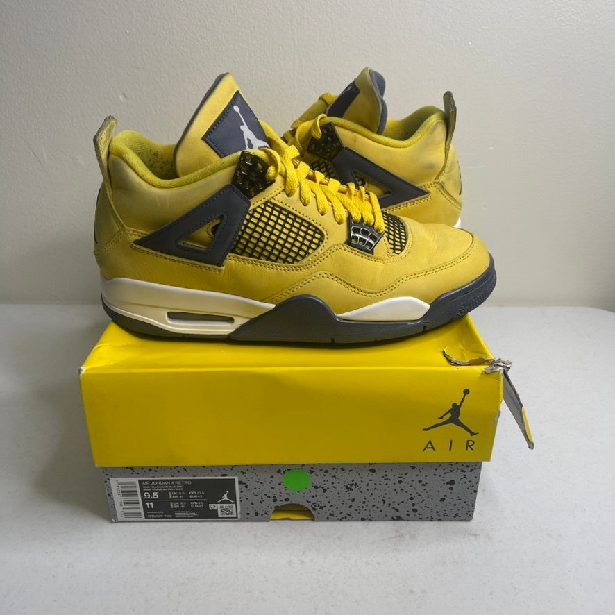 Size 9.5 - Jordan 4 Retro Lightning (2021)