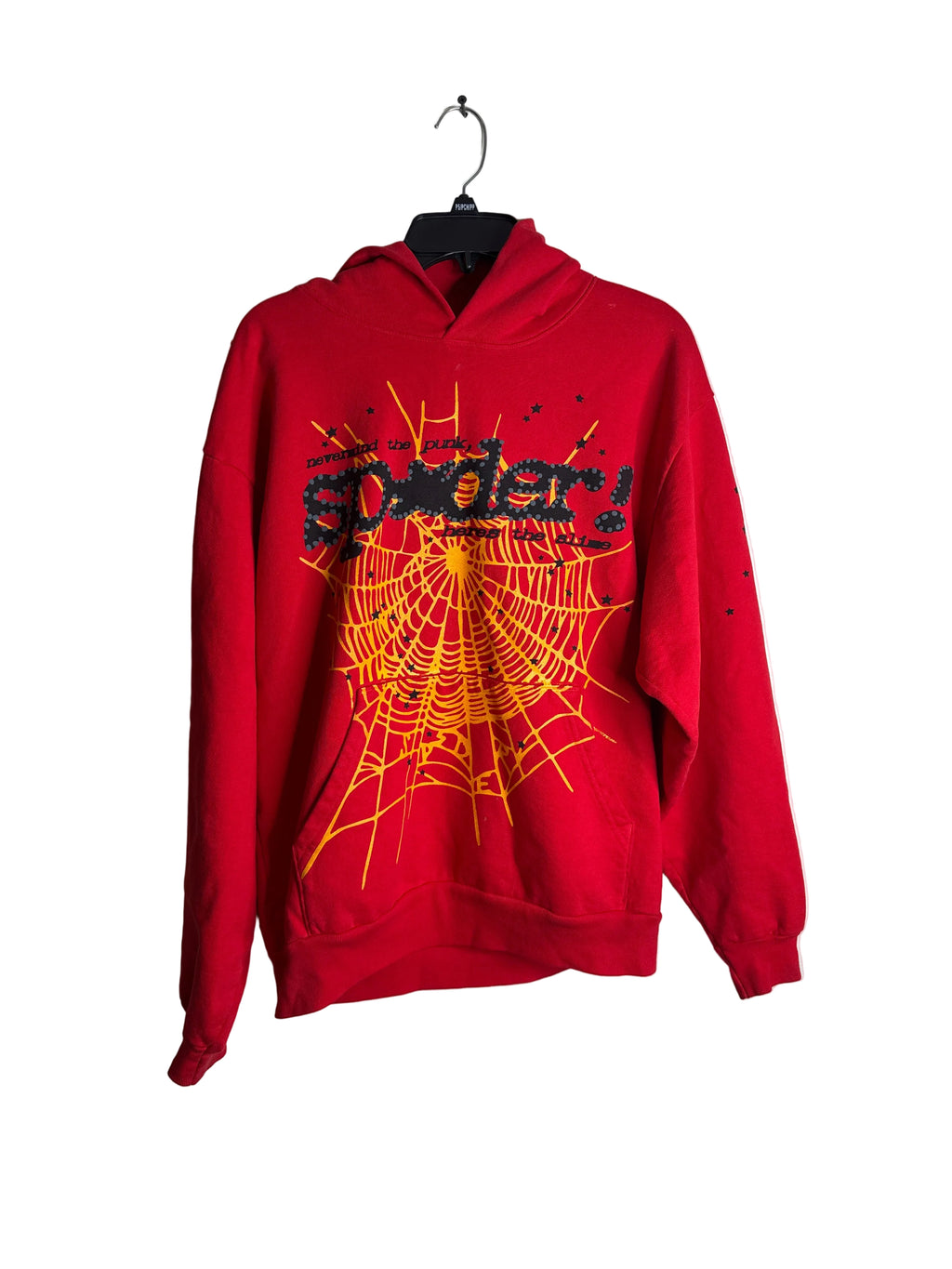 Sp5der P*NK V2 Hoodie Red