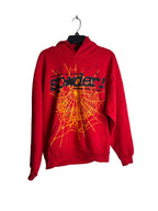 Sp5der P*NK V2 Hoodie Red