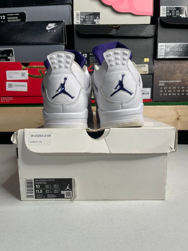 Jordan 4 Retro Metallic Purple
