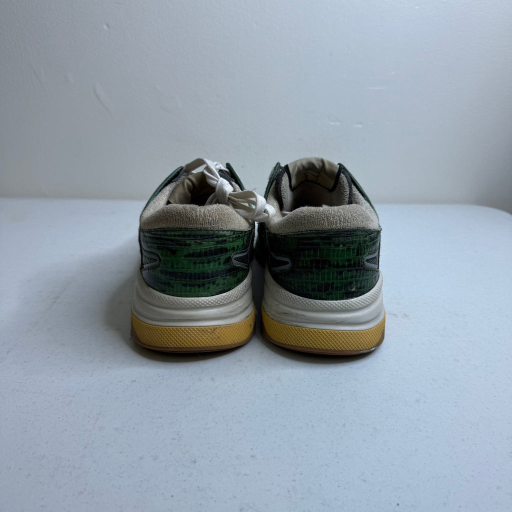 Gucci Ultrapace Trainer Green Leather