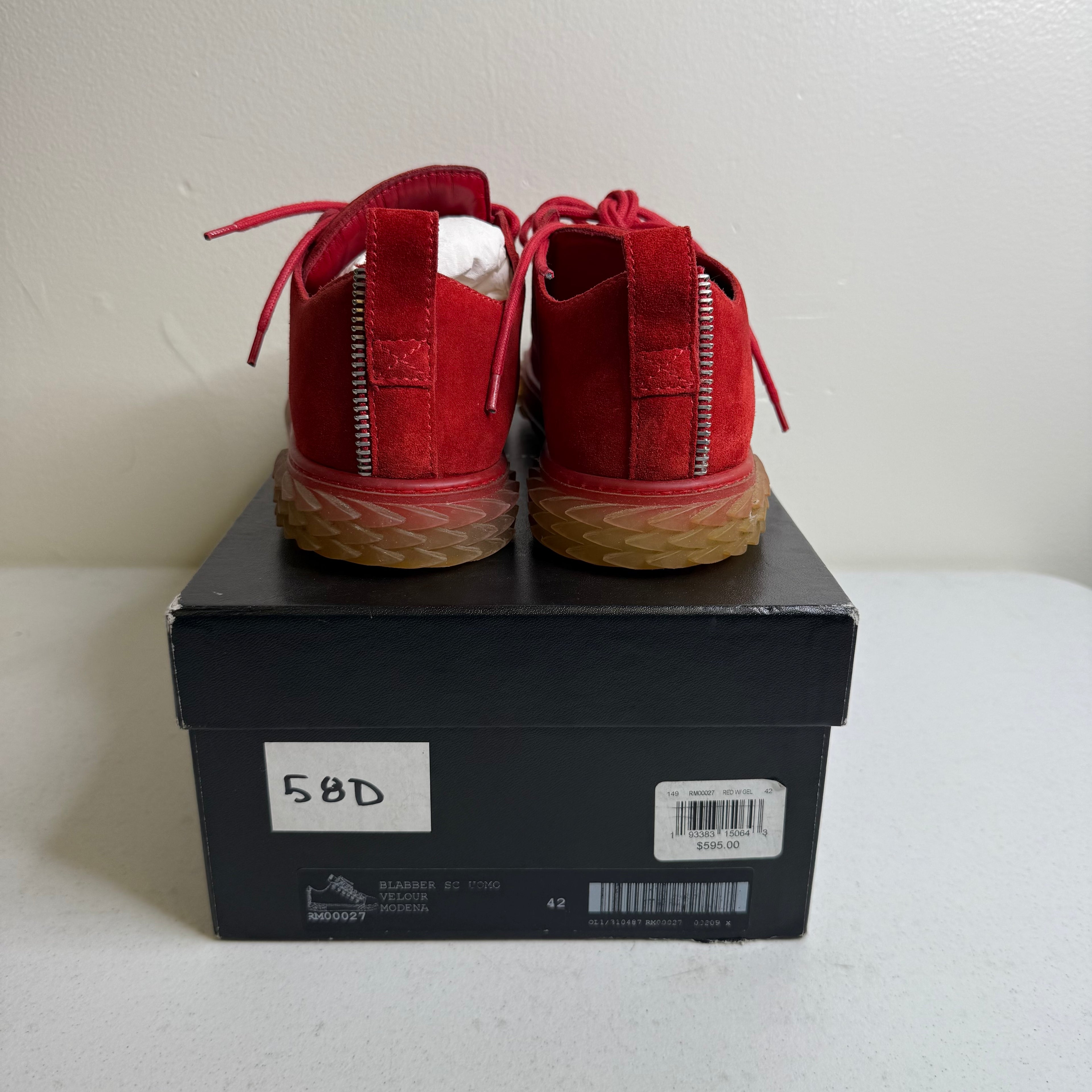 Giuseppe Zanotti Blabber Velour Sneaker