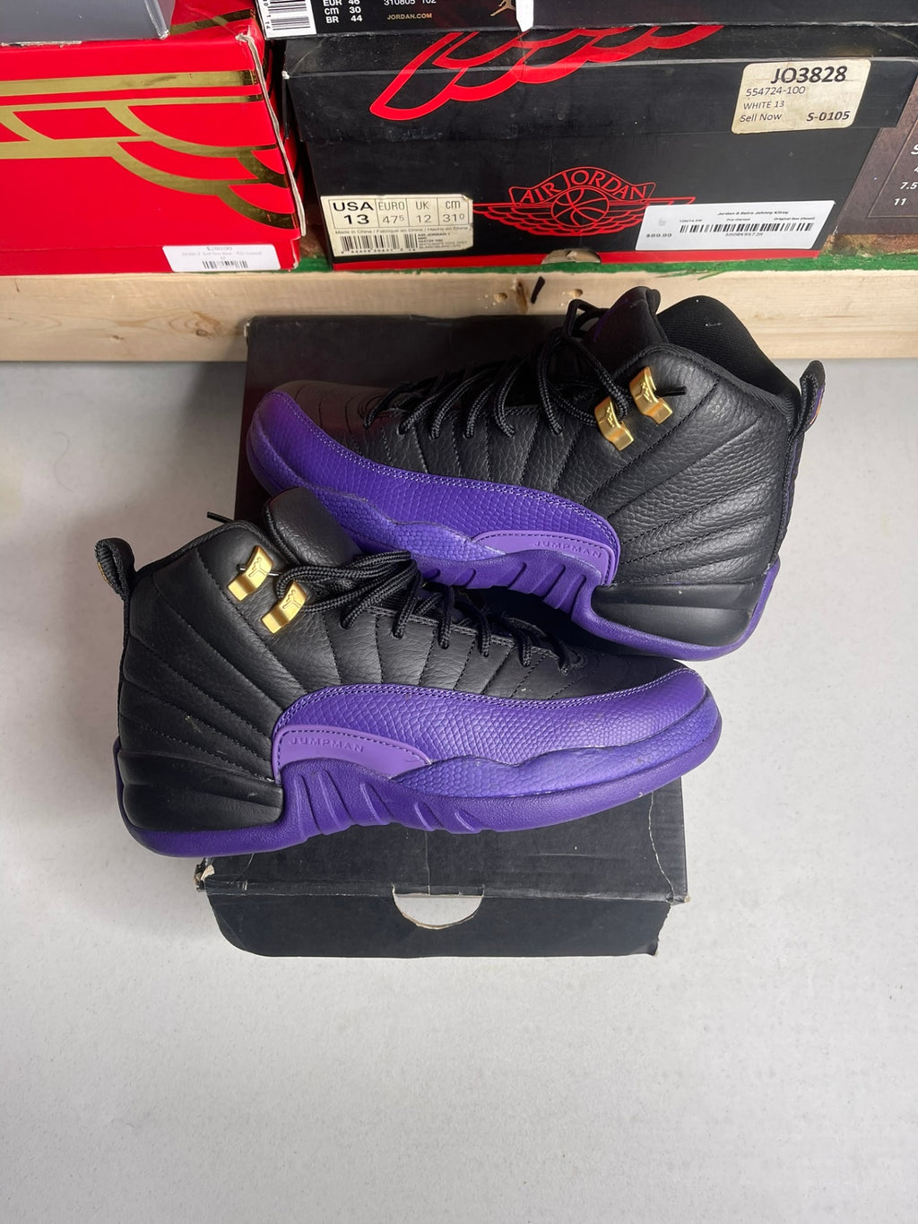 Jordan 12 Retro Field Purple (GS)